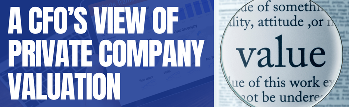  A CFO’S View of Private Company Valuation